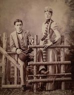 couple vintage photo