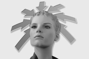 man stylish psychology illustration
