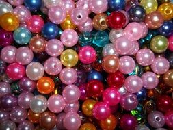 Closeup Photo of Colourful beads