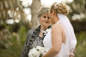 mother and bride