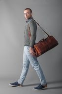 male model in studio