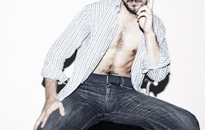 photo of a man in jeans
