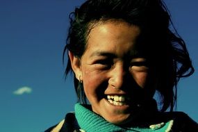 woman ladakh india