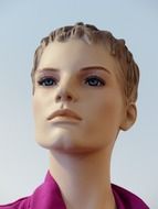 woman mannequin head