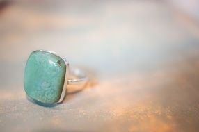 chrysoprase ring stone