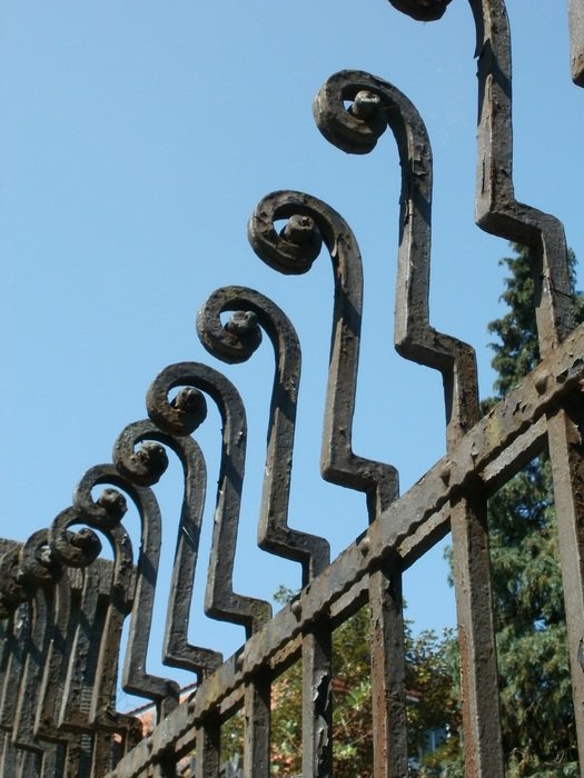 fence wrought iron saarbruecken