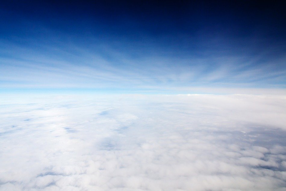 above aerial air atmosphere