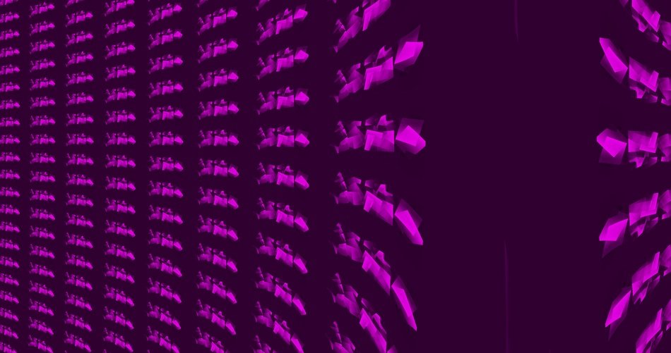 abstract art on a purple background
