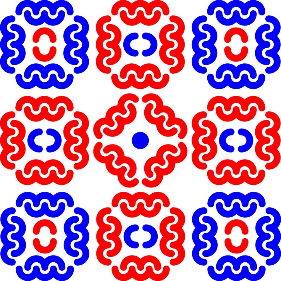 decoration pattern tile colors