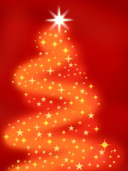 abstract background red orange