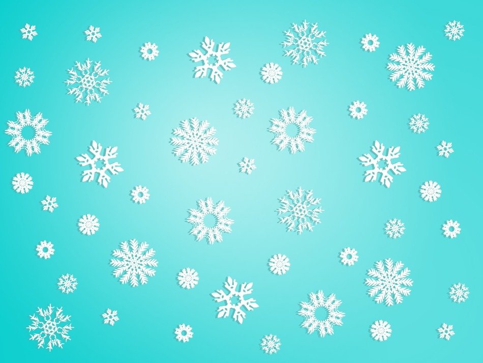 snow snowflake background winter