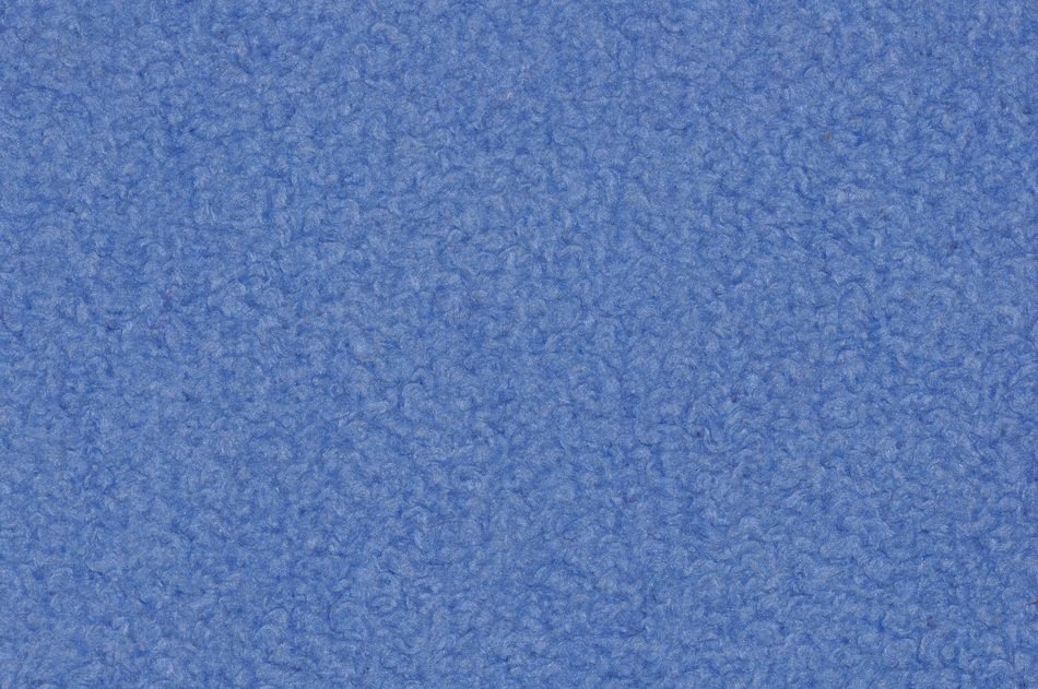 rug blue wool fibers structure