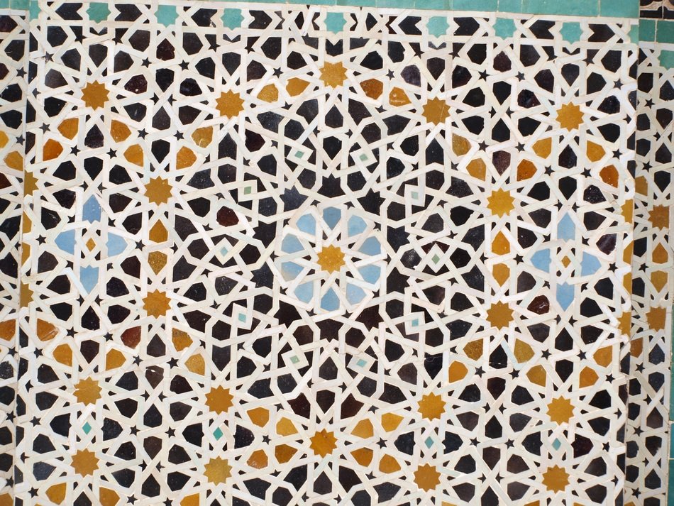 mosaic tiles arab fez floor