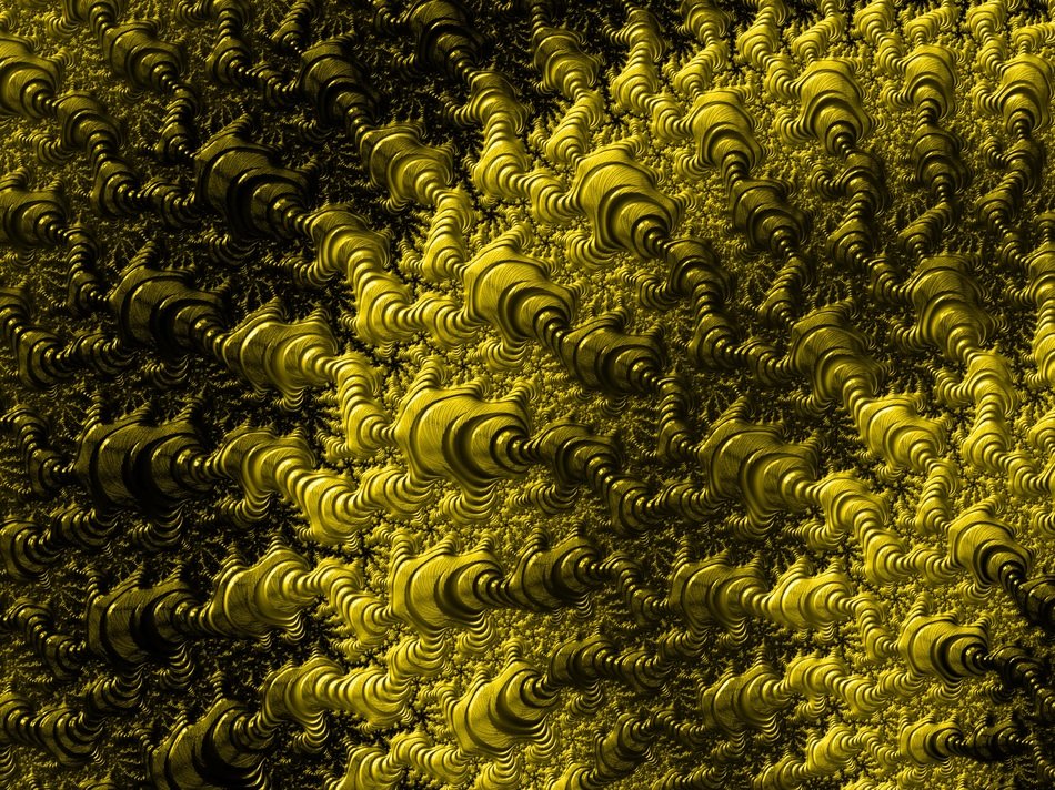 rich yellow digital abstract