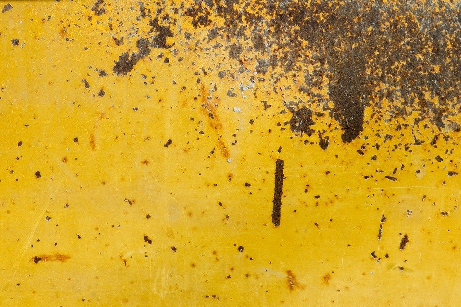 wall abstract rusty steel metal