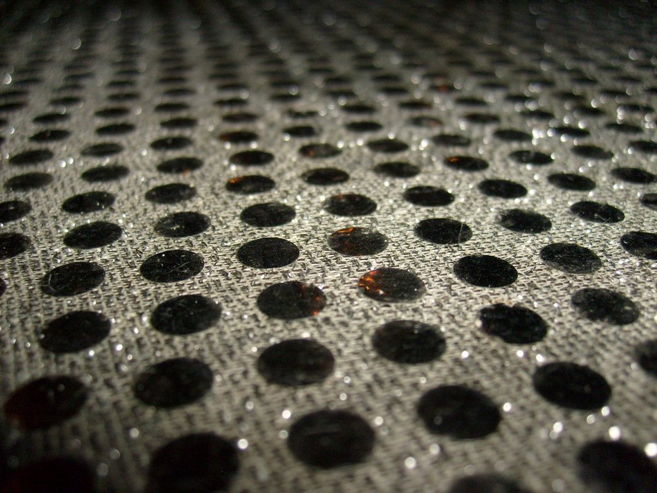 pattern dots holes circles metal