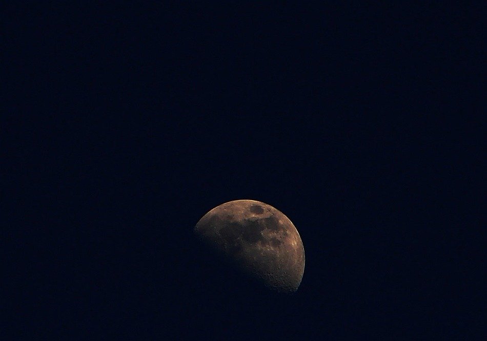 moon sky night dark