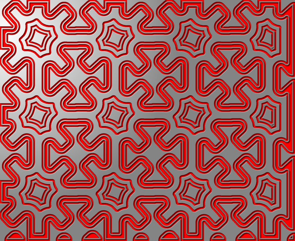 christmas wrap pattern