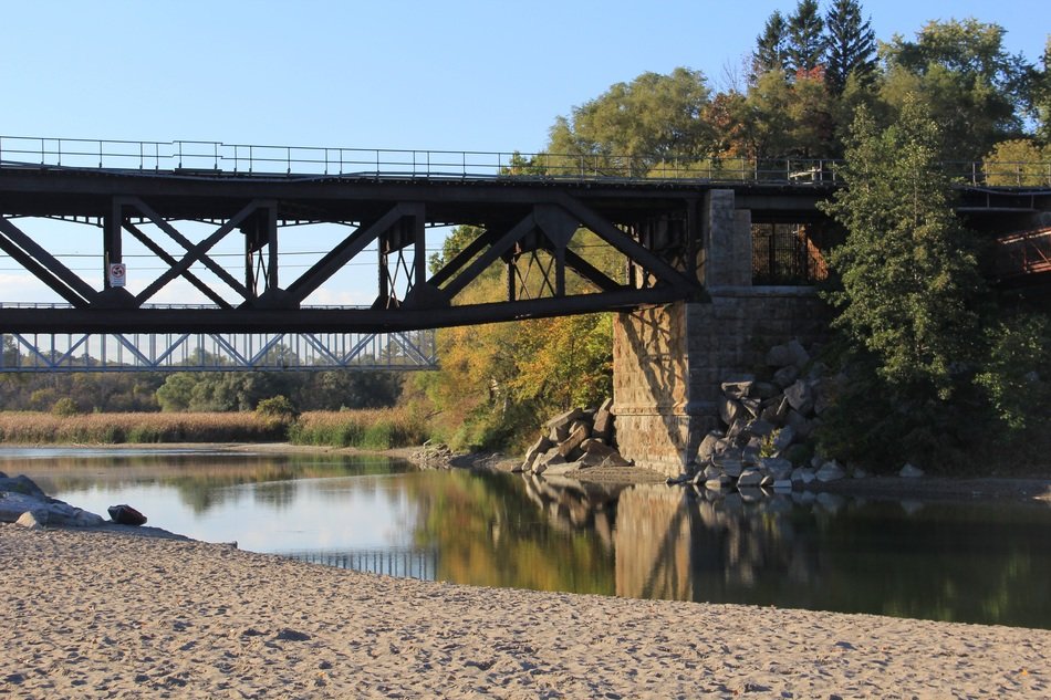 bridge landscape wallpaper summer