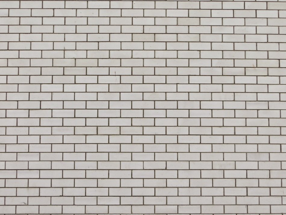 bricks brick wall white
