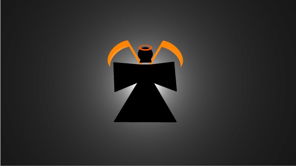grim reaper death orange