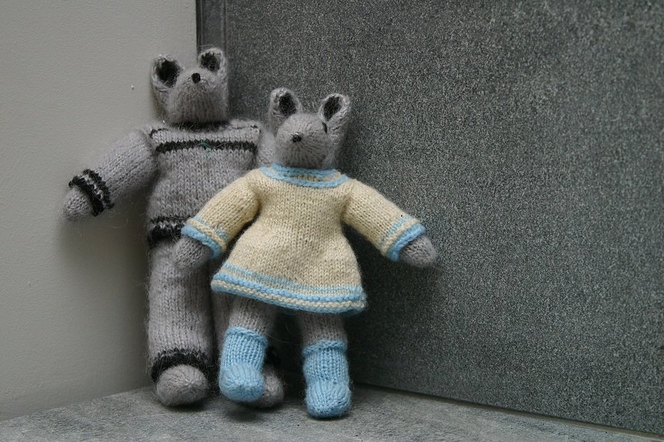 mouse knitting pattern grandma