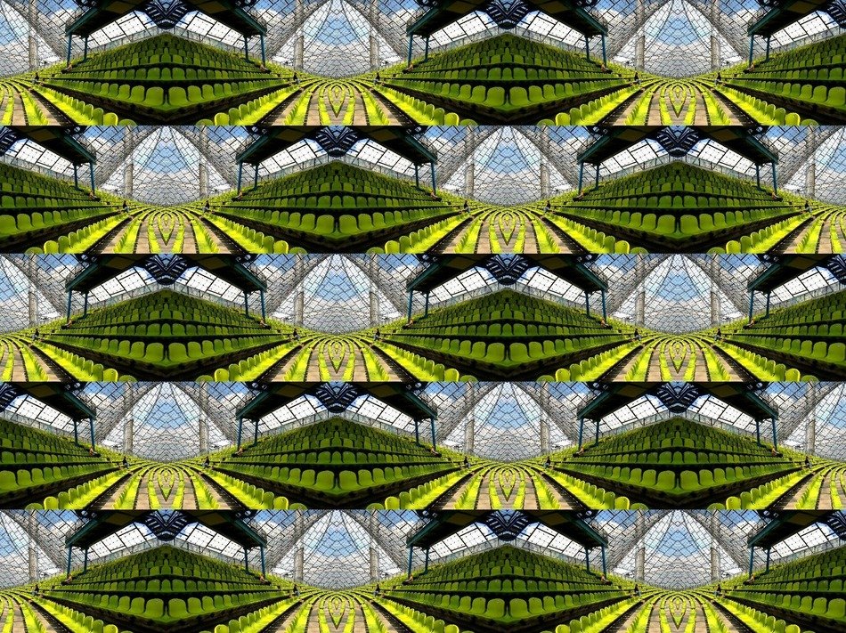 background mirroring stadium