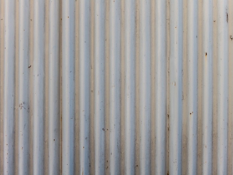 corrugated iron fence roof metal