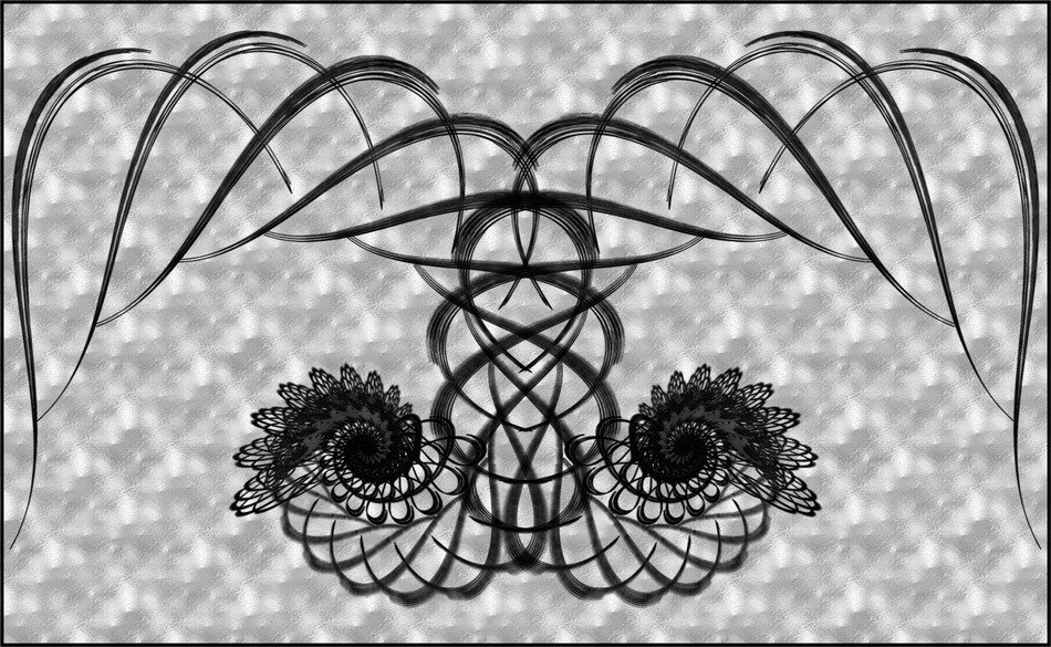 grey background with art work
