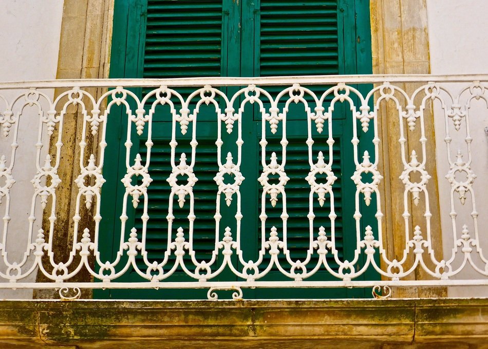balcony guard decorative pattern