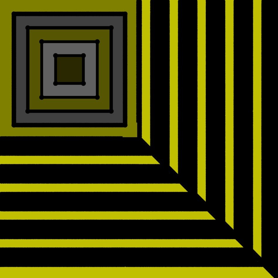 yellow squares design backdrop