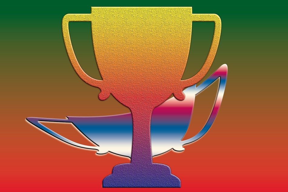 bowl glass prize background