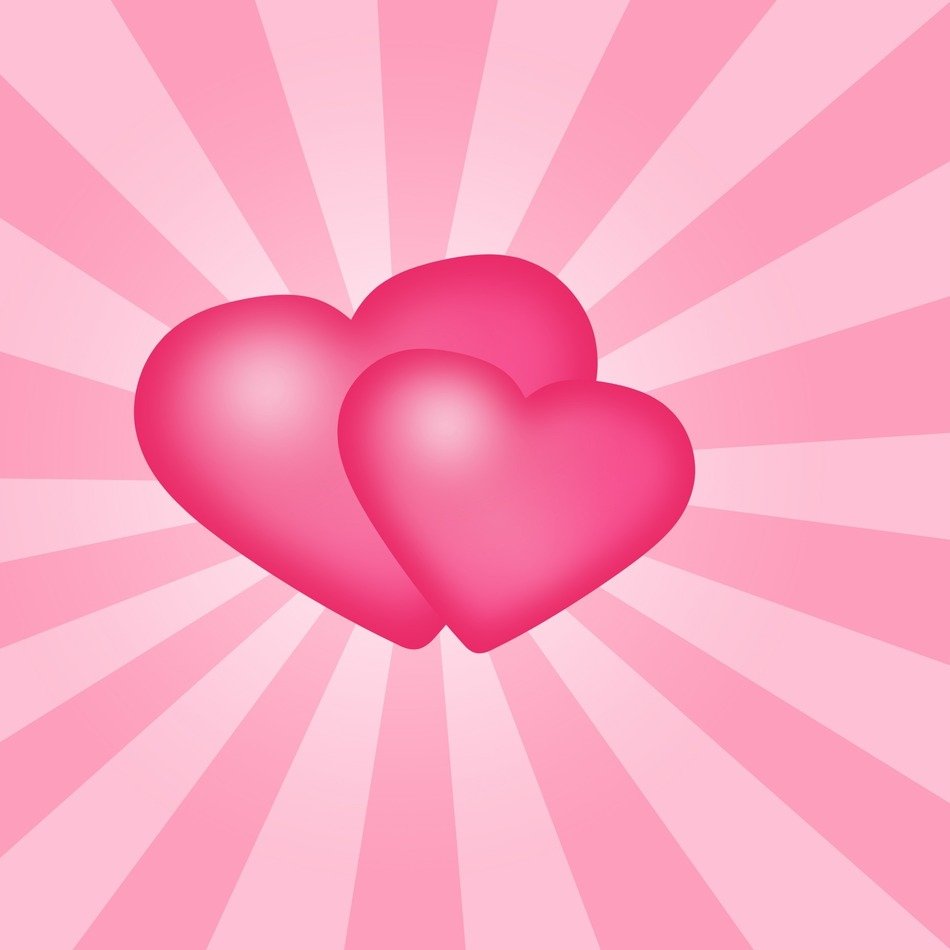 heart hearts pink love background
