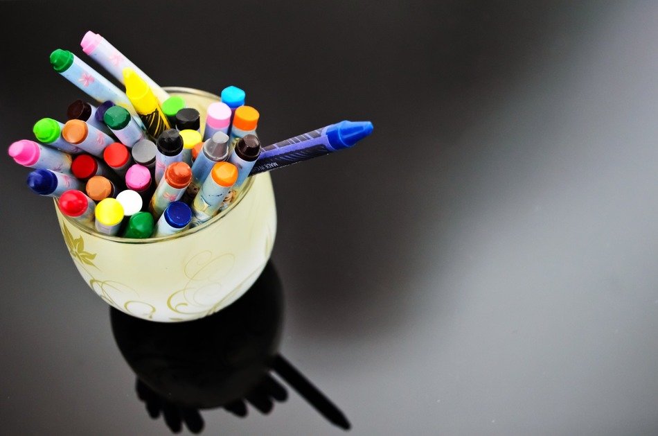 wax crayons crayon paint school