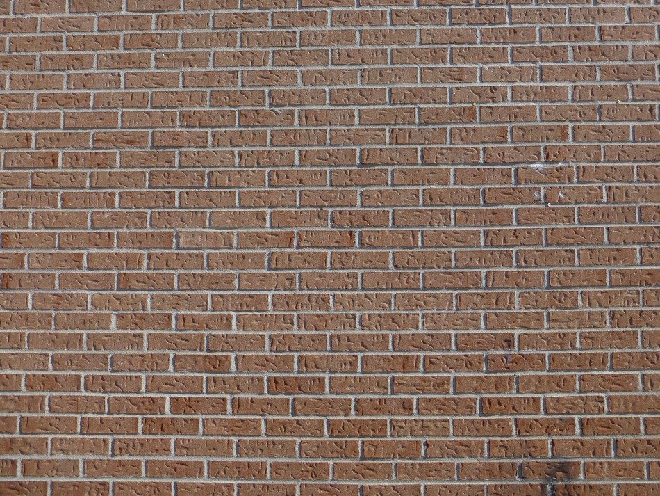 texture brick wall orange red