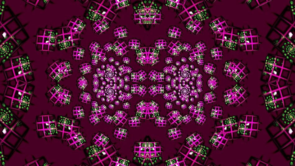 digital art on a burgundy background