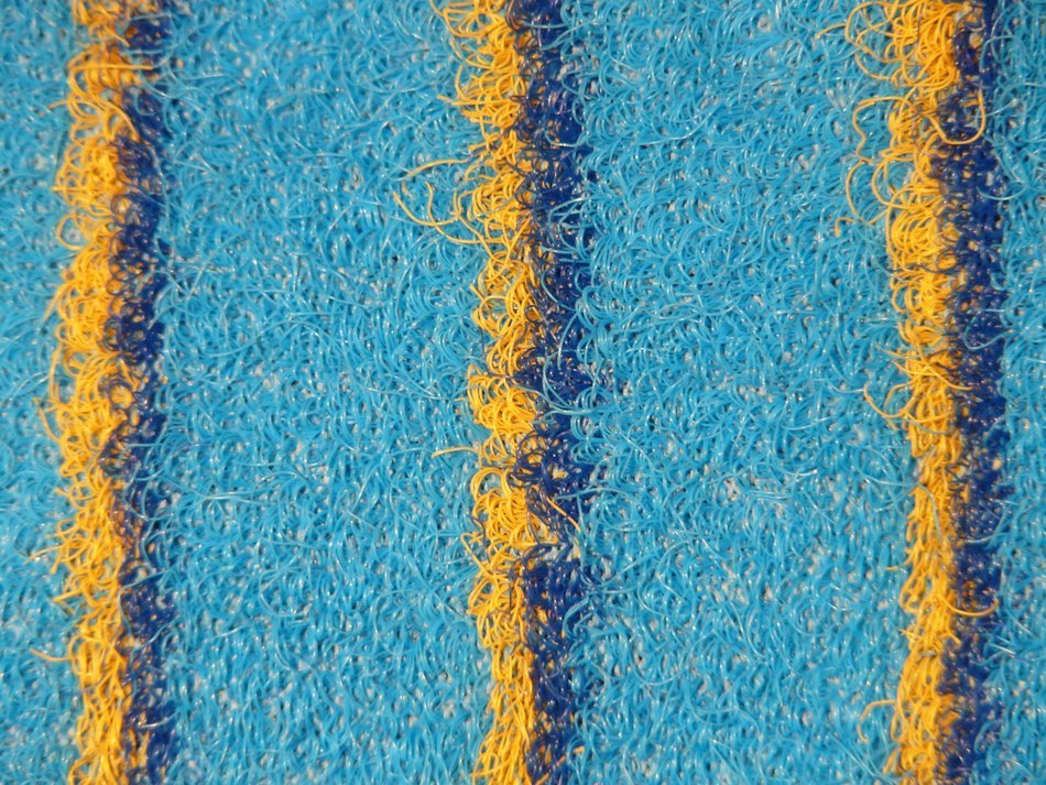 fiber pattern blue tissue fabric