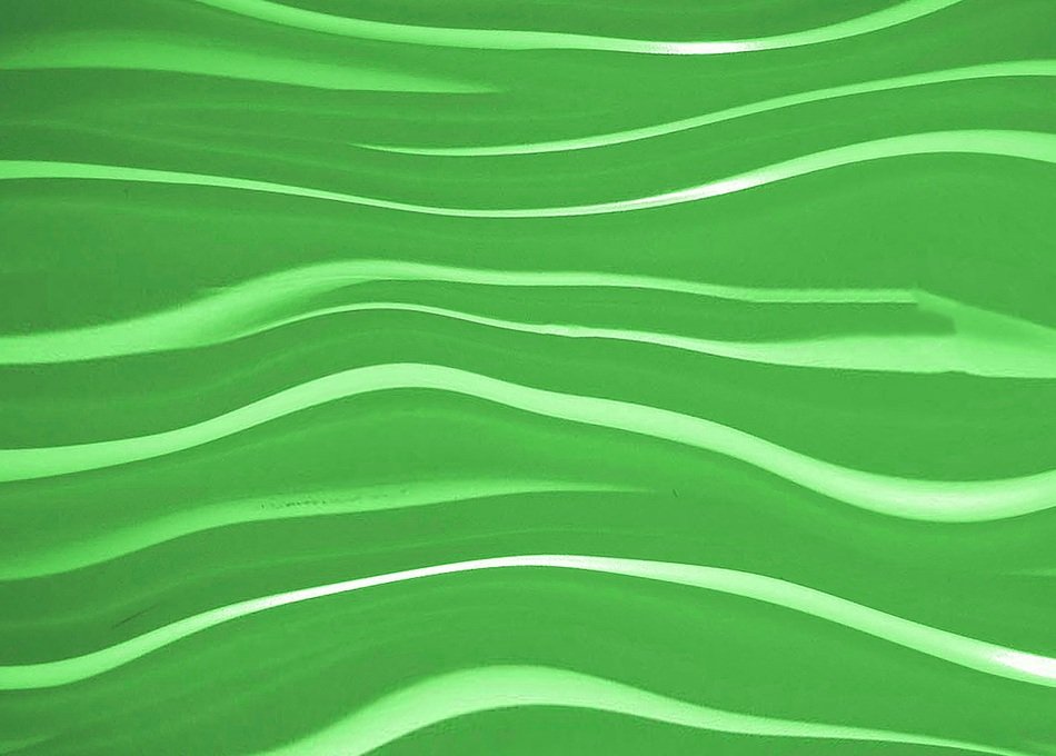 background with green waves