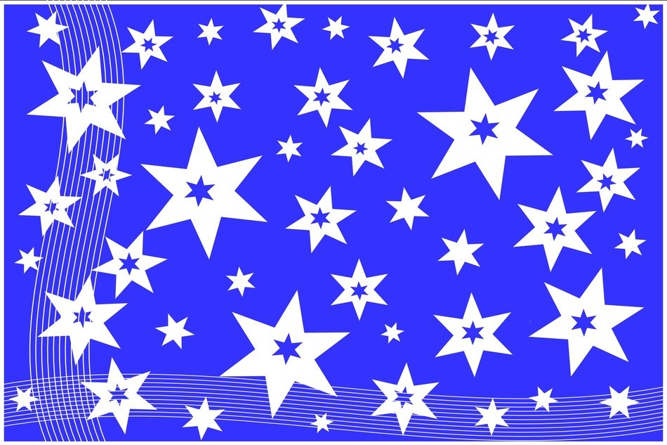 star background pattern advent