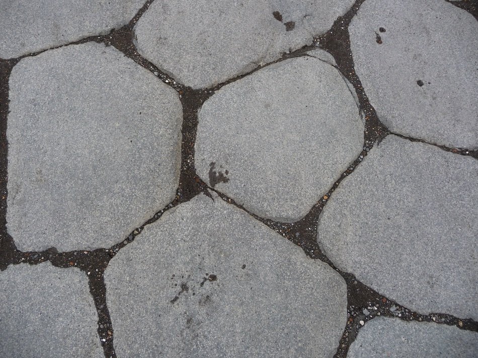 blocks cobble pompeii stone paving