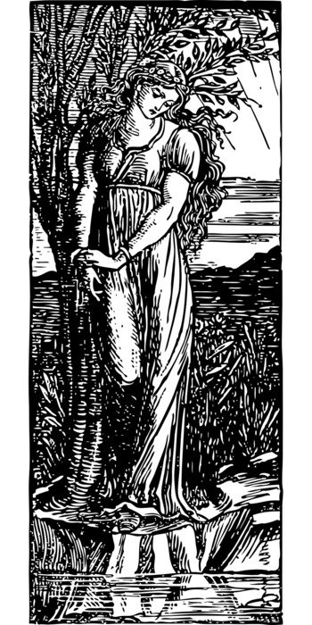 woman standing thinking