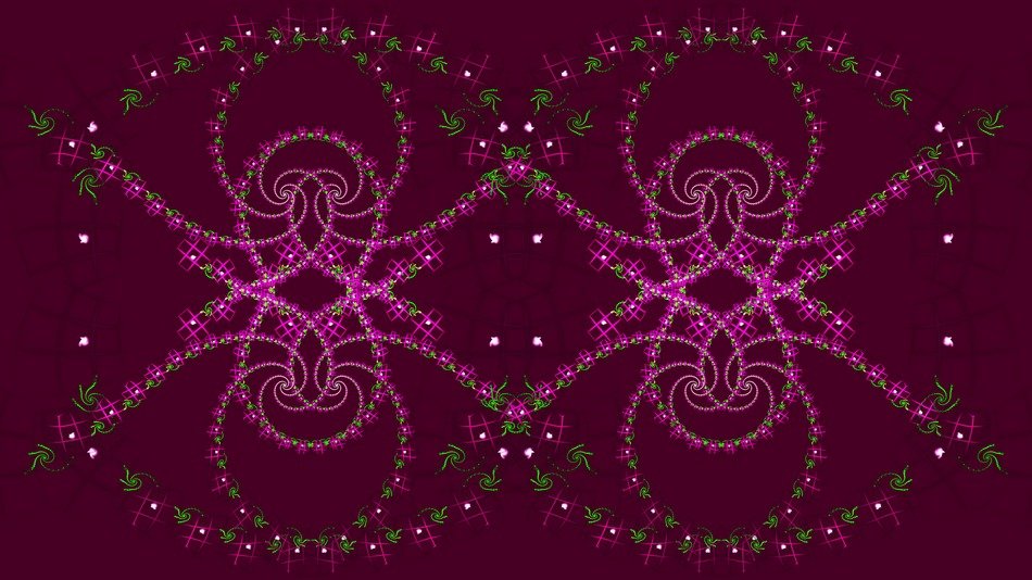 burgundy background with graphic design