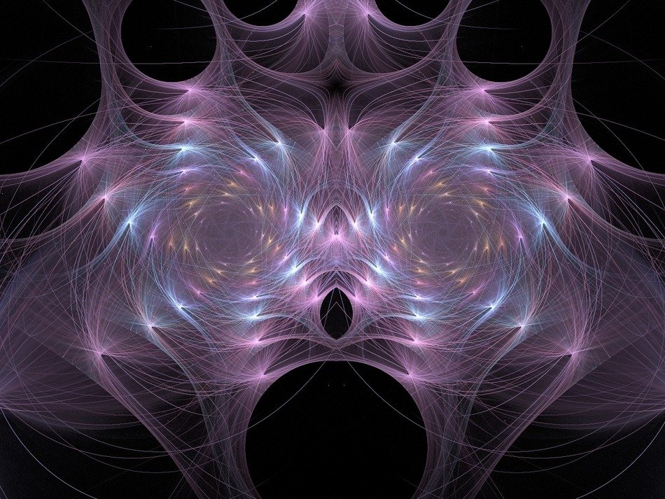 fractal movement circle backdrop