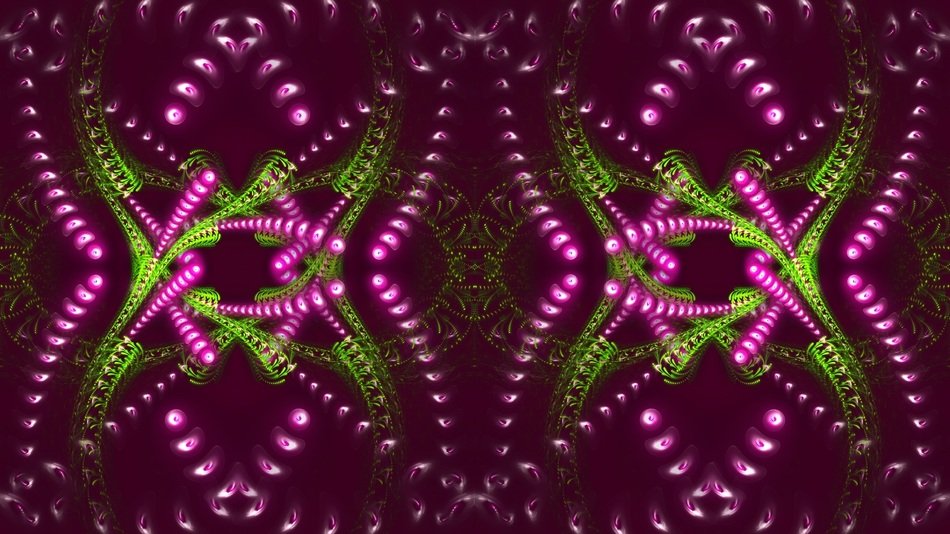 violet background with digital design