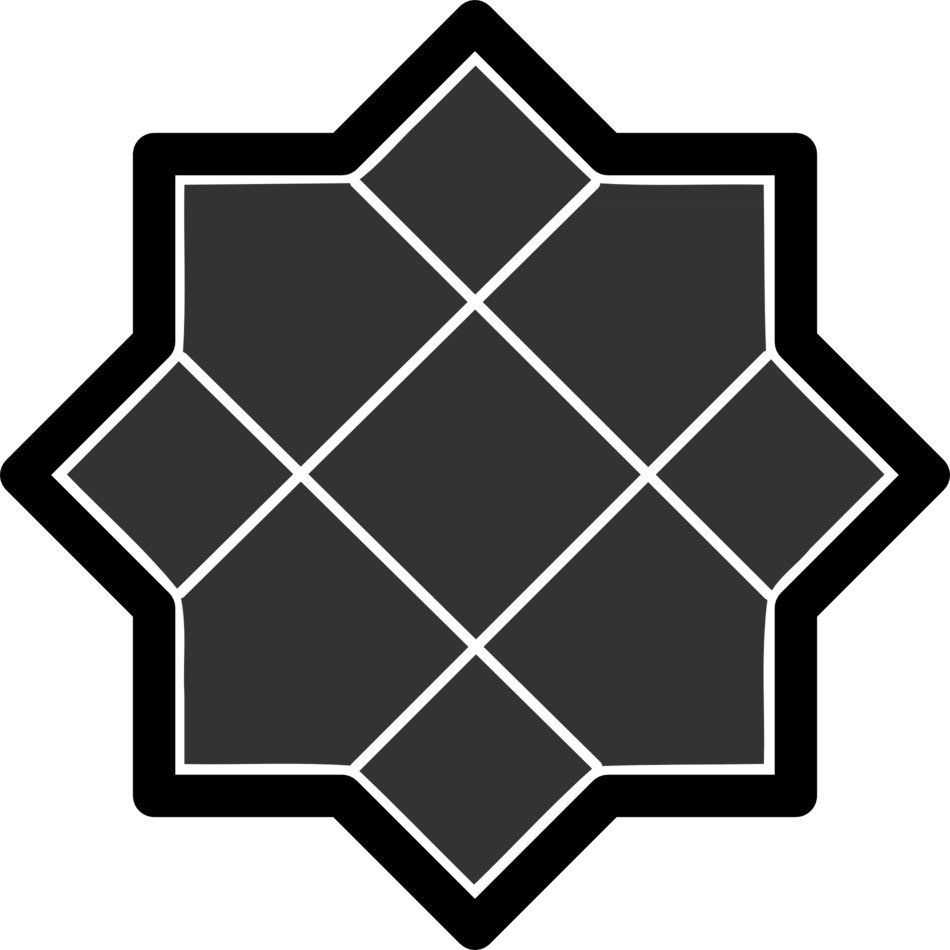 patterns geometric shapes black