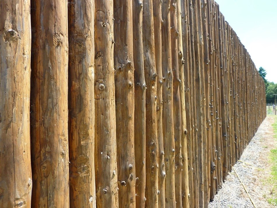 perspective fence fort wooden