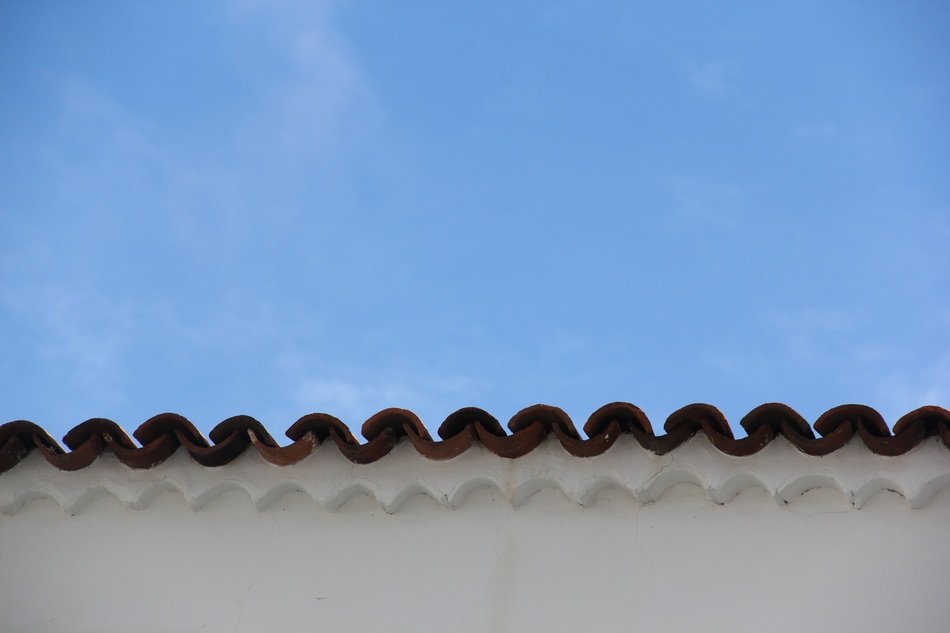 background texture sky roof