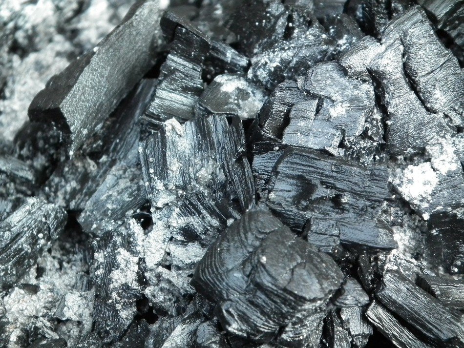 coal ash black background burned
