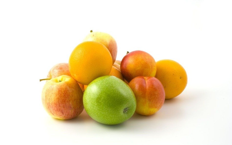 background colorful fruits healthy