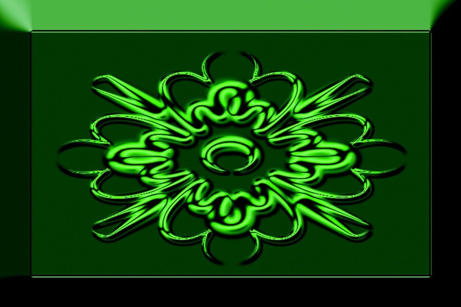 background with green digital art